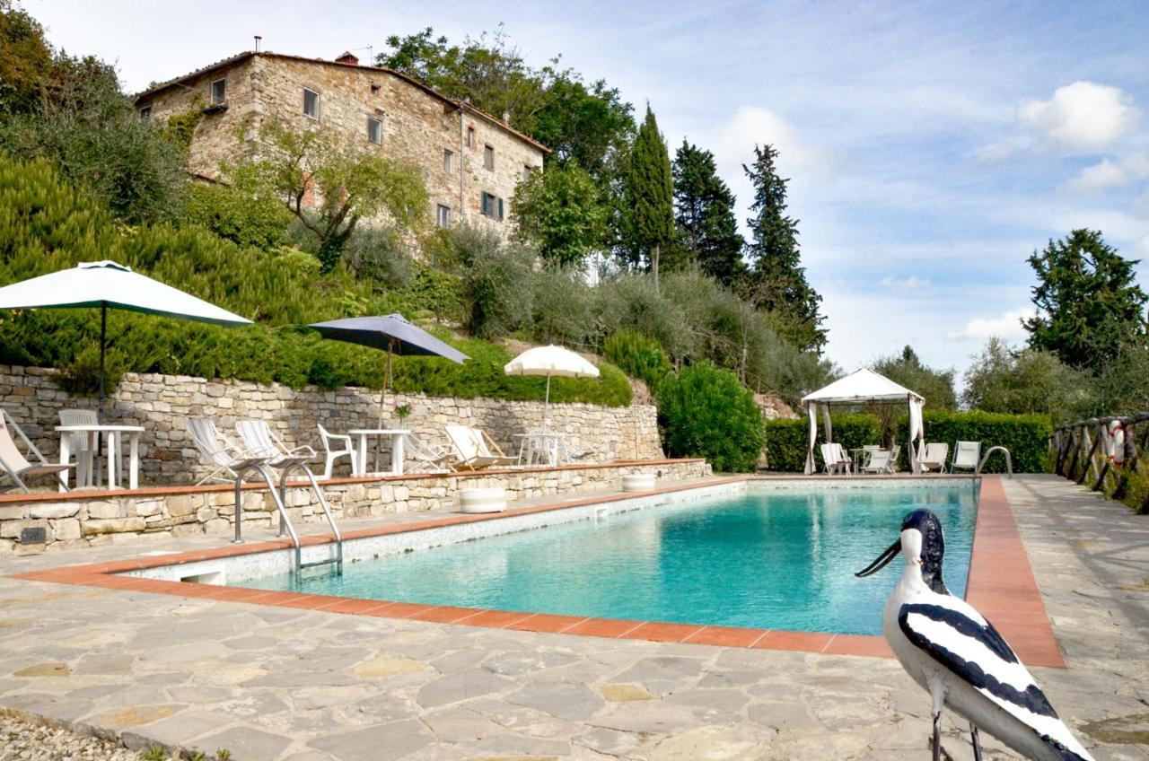 Casa Degli Ulivi - Cottage With Swimming Pool Castellina in Chianti Eksteriør billede