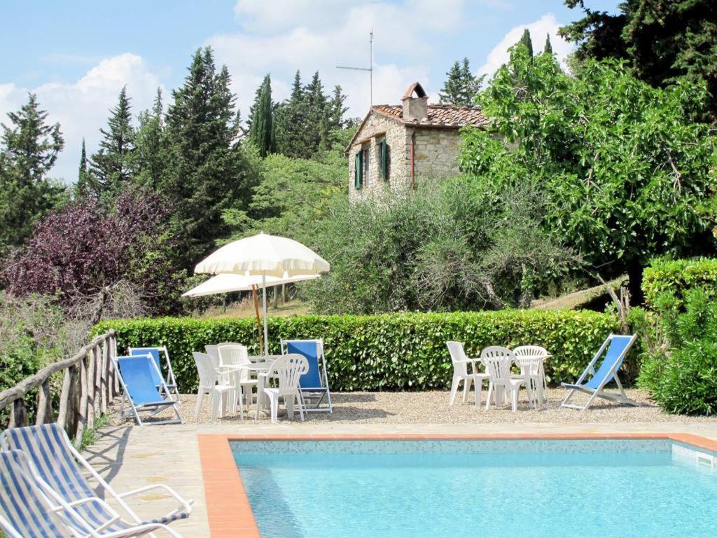 Casa Degli Ulivi - Cottage With Swimming Pool Castellina in Chianti Eksteriør billede