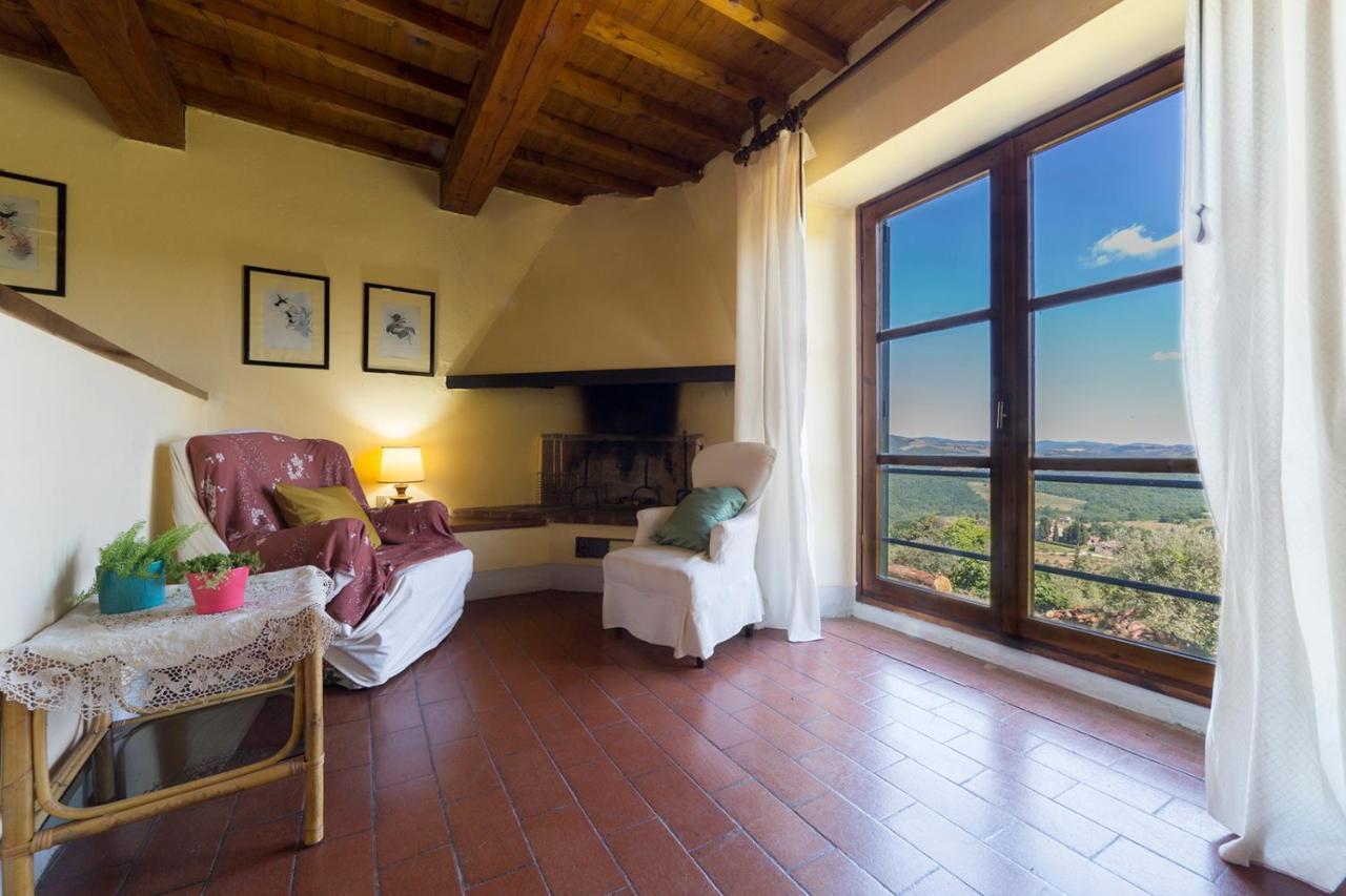 Casa Degli Ulivi - Cottage With Swimming Pool Castellina in Chianti Eksteriør billede